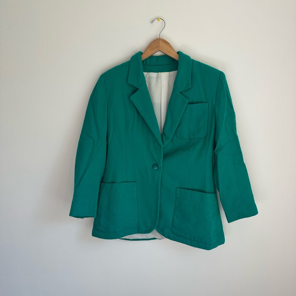 Women's Green Blazer